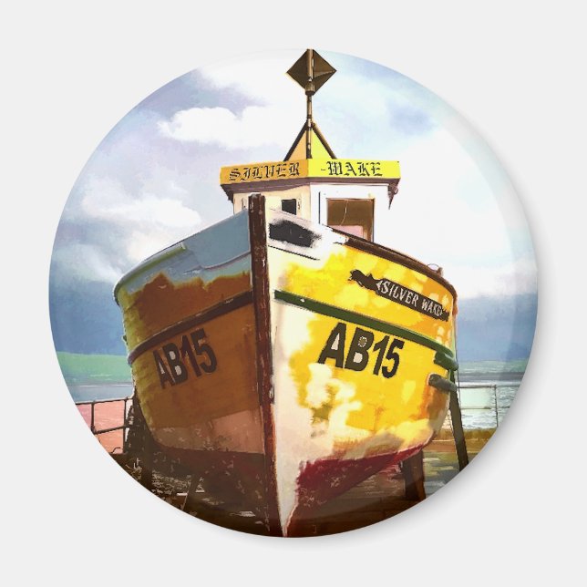 ÍMAN O VELHO NAVIO DE PESCA (Frente)