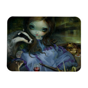 Íman "O vento ímã do cabo flexível nos salgueiros"