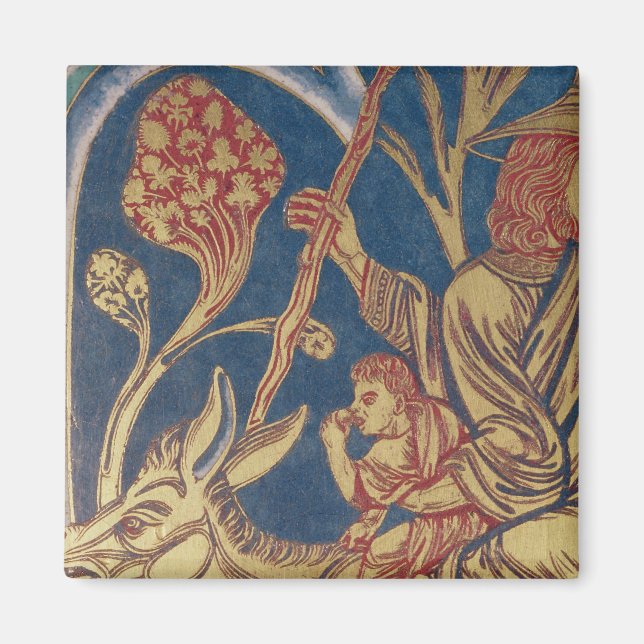 Íman O Verduner Altar, detalhe de uma borda do painel (Frente)