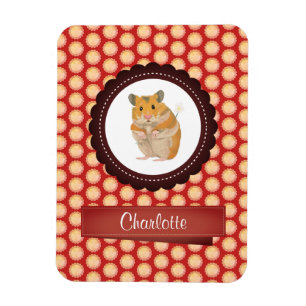 Íman O vermelho adiciona seu hamster conhecido