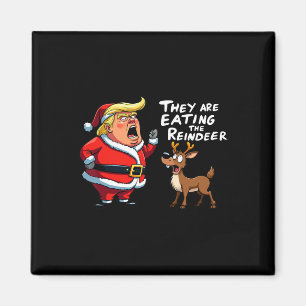Íman O Vestido Do Pai Natal Que Estão Comendo.