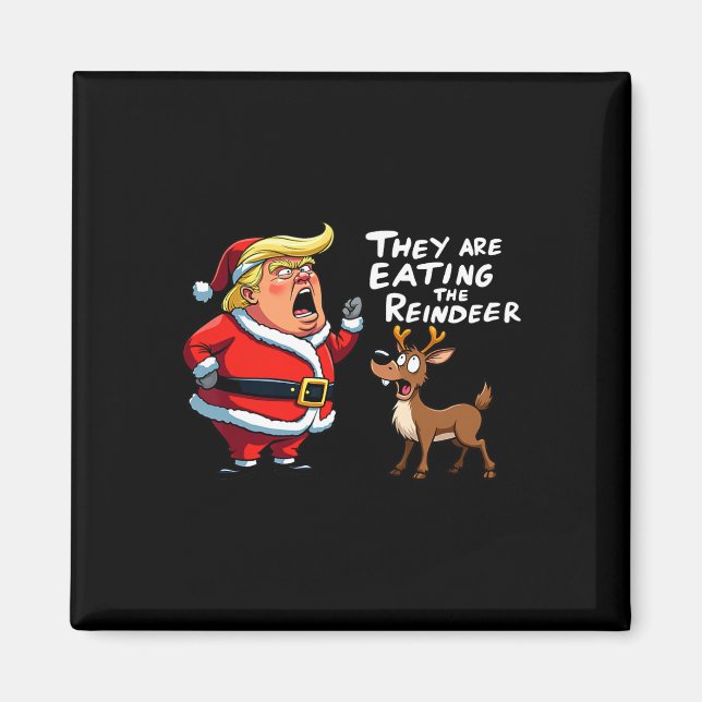 Íman O Vestido Do Pai Natal Que Estão Comendo. (Frente)