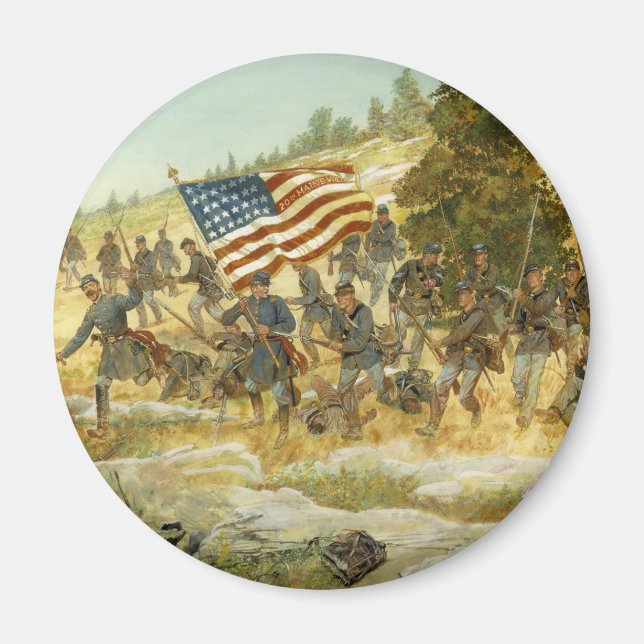 Íman O Vigésimo Maine de H. Charles McBarron (Frente)