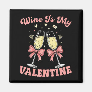 Íman O Vinho É Meu Coração de São Valentim Amante de Be