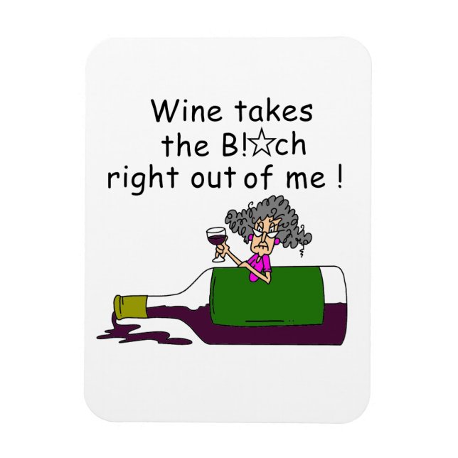 Íman O Vinho Me Derrete (Vertical)