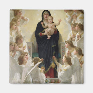 Íman O Virgin com Anjo, 1900