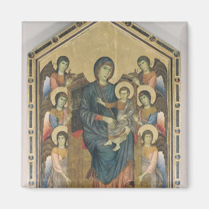 Íman O Virgin e a criança na majestade