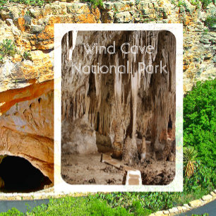 Íman O viveiro, parque nacional da caverna do vento, SD