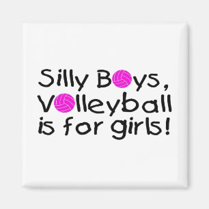 Íman O voleibol parvo dos meninos é para meninas