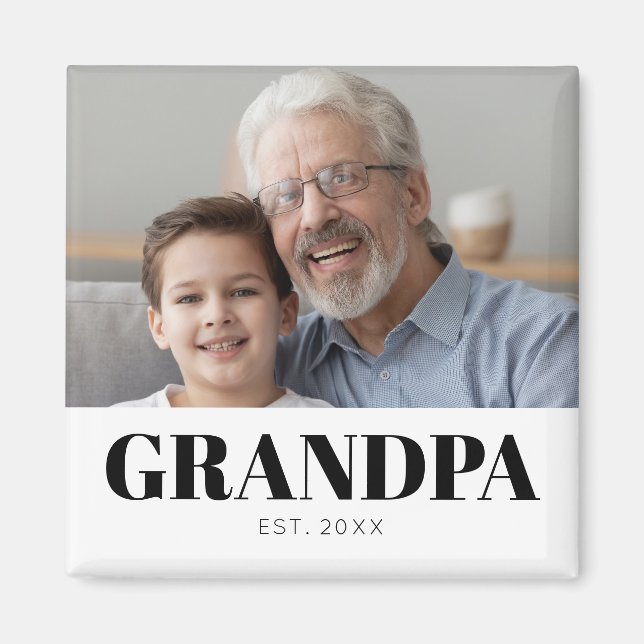 Íman O Vôo Fundou o Dia dos Avós com Foto (Frente)