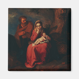 Íman O Vôo para o Egito por Abraham Bloemaert 