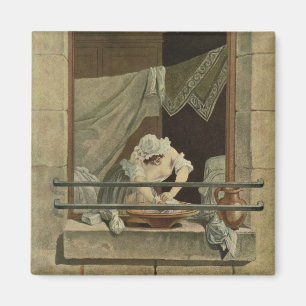 Íman O Washerwoman, gravado por J. Laurent Julien (c1