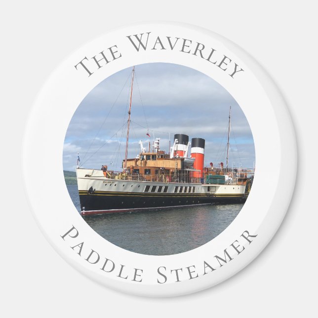 Íman O Waverley Paddle Steamer (Frente)