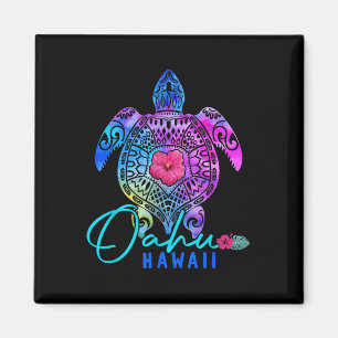 Íman Oahu Havaí Amarra Dye Tartaruga Mar Vacação S
