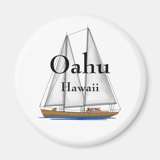 Íman Oahu Hawaii (Frente)