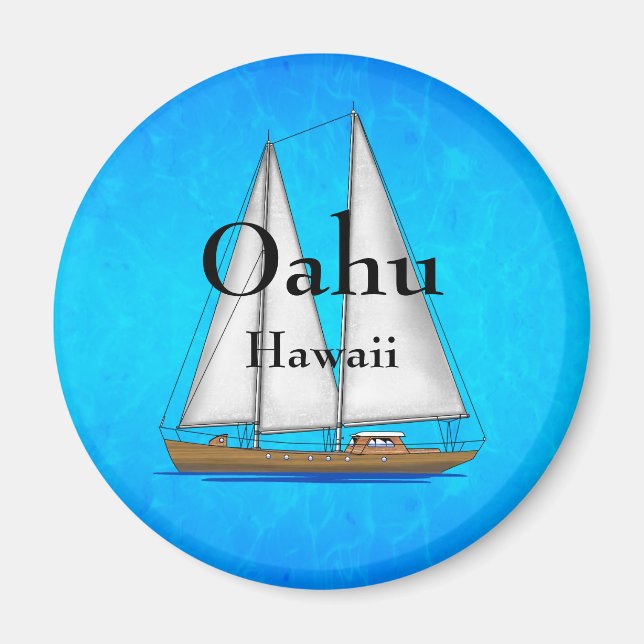 Íman Oahu Hawaii (Frente)