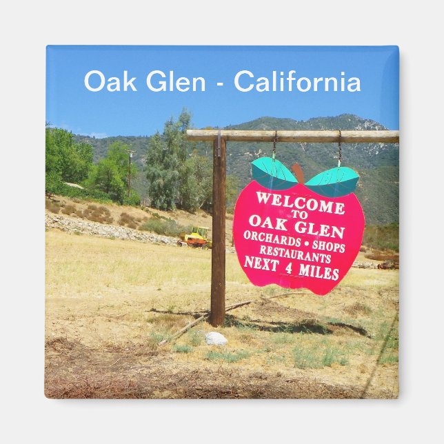 Íman Oak Glen/California Magnet! (Frente)