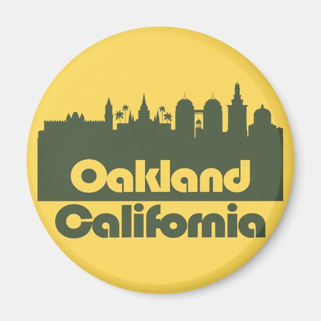 Íman Oakland,Califórnia (Frente)