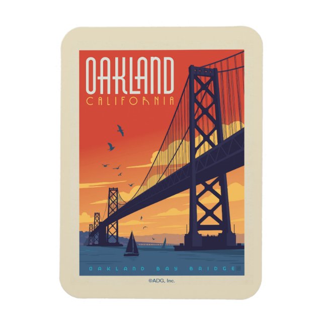 Íman Oakland, Califórnia (Vertical)