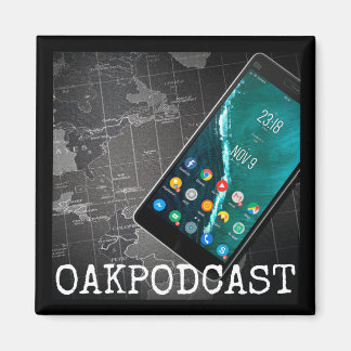 Íman Oakpodcast Magnet