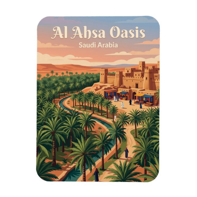 Íman Oásis de Al Ahsa Arábia Saudita (Vertical)