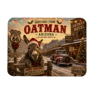 Íman Oatman Arizona Route 66 Natal Burro Geladeira