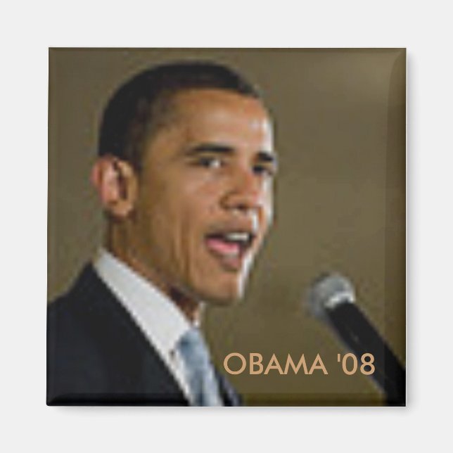 Íman OBAMA '08 Magnet (Frente)