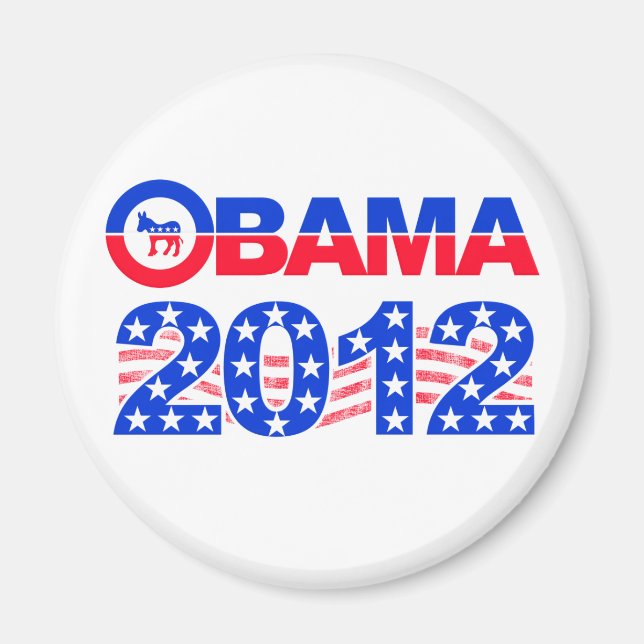 Íman OBAMA 2012 (Frente)