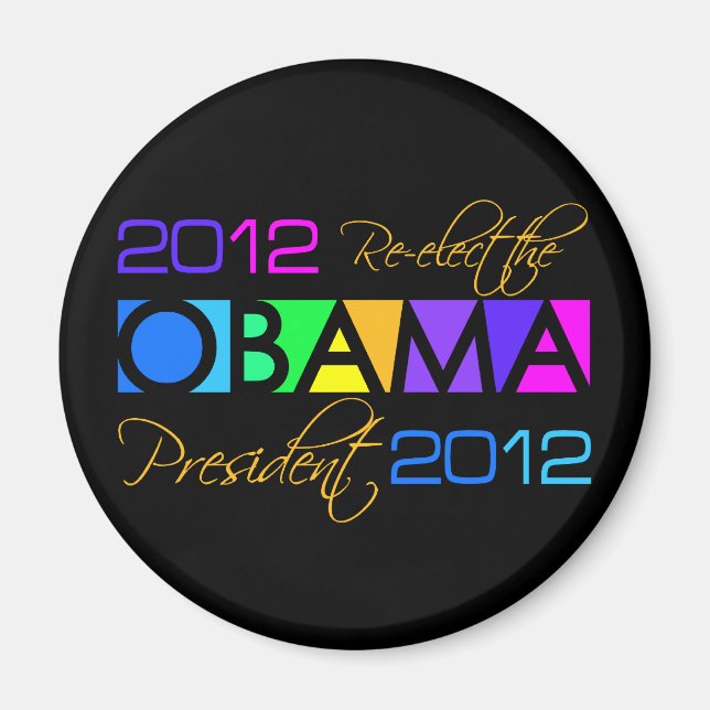 Íman OBAMA 2012 (Frente)