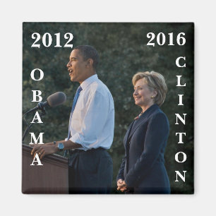 Íman Obama 2012 e Clinton 2016
