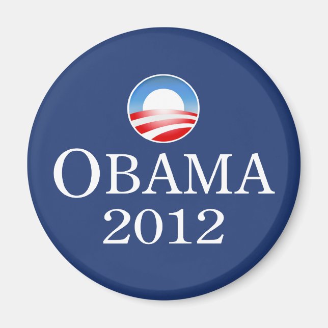 Íman Obama 2012 Magnet (Frente)