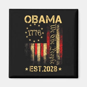 Íman Obama 2028 Nós, Presidente Pessoas 2028 América Fl