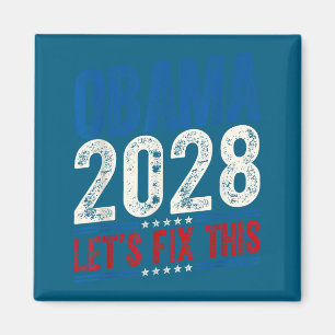 Íman Obama 2028 Vamos Consertar Isso Obama 48º Presiden