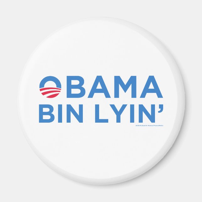 Íman Obama caixa Lyin (Frente)