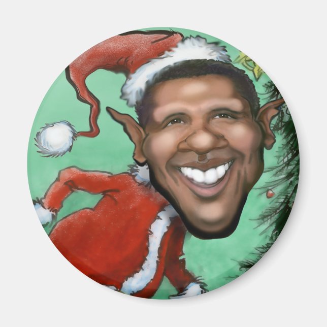 Íman Obama Christmas (Frente)