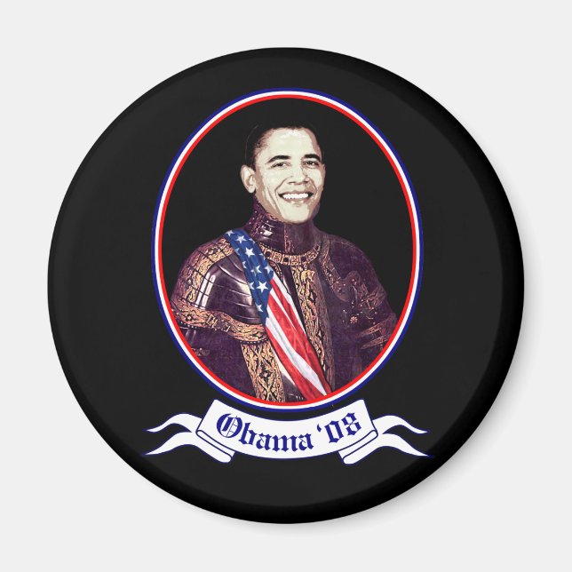 Íman Obama Democratic Knight (Frente)
