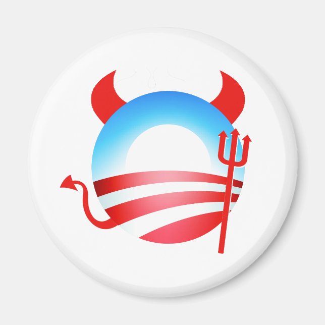 Íman Obama Devil (Frente)