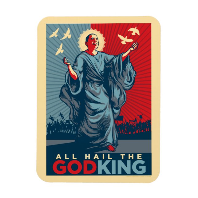 Íman Obama Godking Premium Magnets (Vertical)