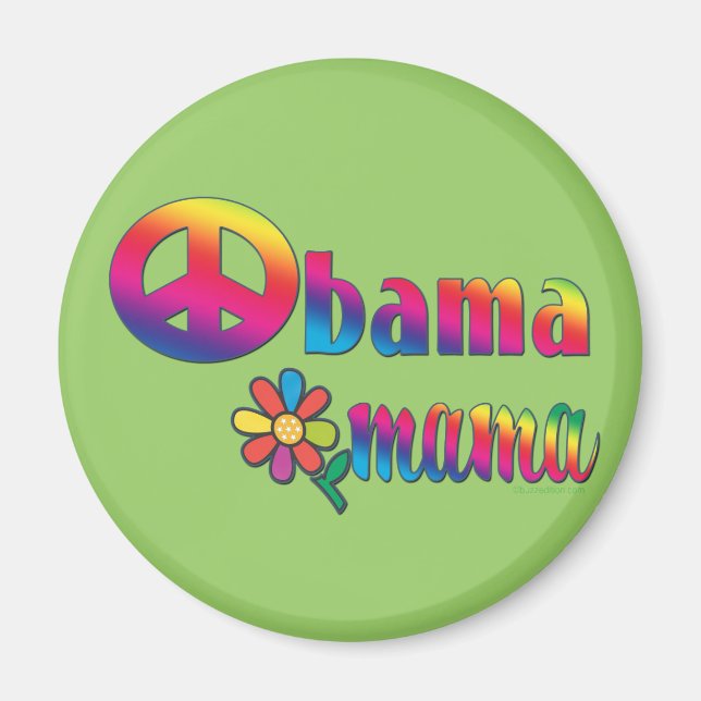 Íman Obama Mama (Frente)
