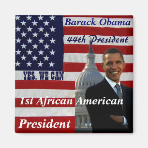 Íman Obama, ø afro-americano President_Magnet