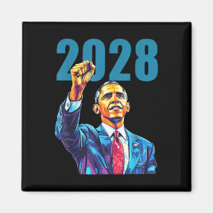 Íman Obama Para O Presidente 2028 Obama 48.º Presidente