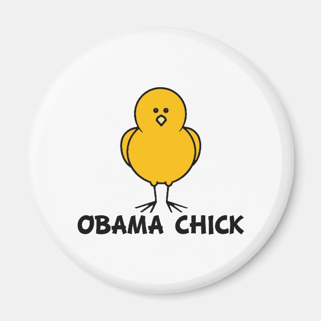 Íman Obama Pintinho Magnet (Frente)