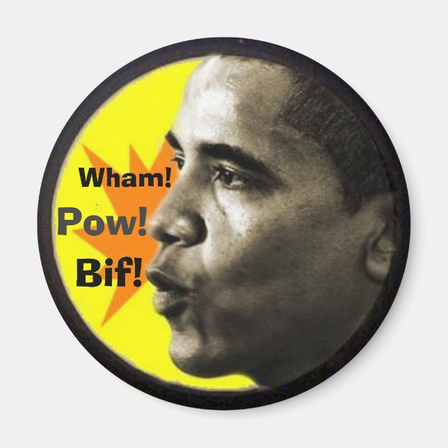 Íman Obama Pop Art Magnet (Frente)