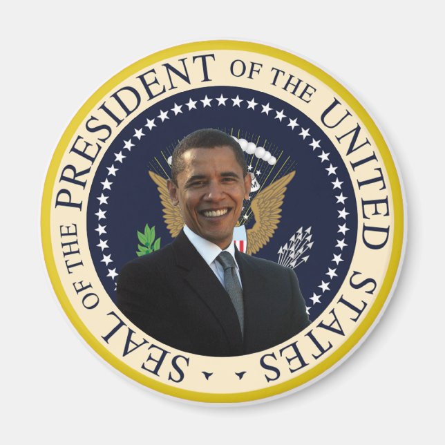 Íman Obama Presidencial Seal (Frente)