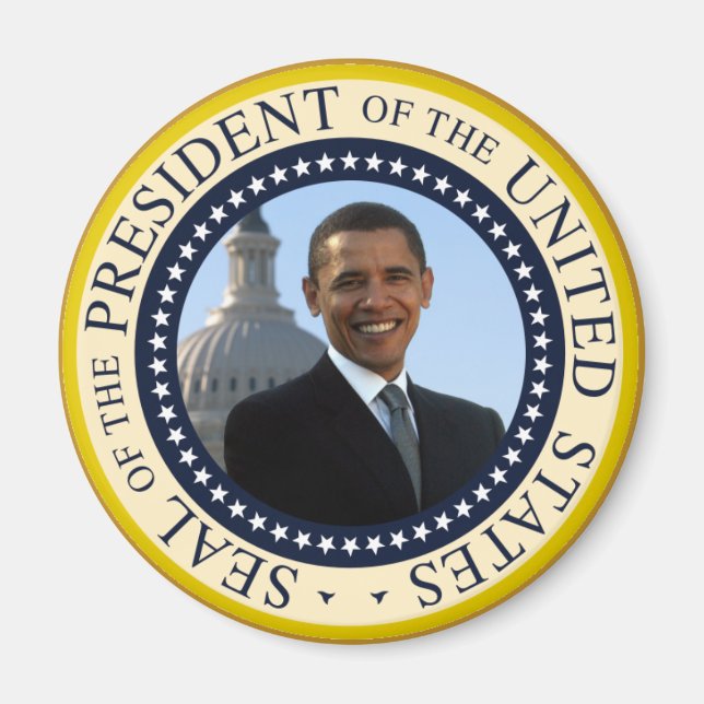 Íman Obama Seal Blue (Frente)