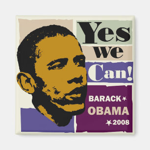 Íman Obama sim nós podemos! Ímã