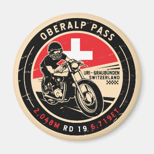 Íman Oberalp pass   SUIÇA   Motociclos