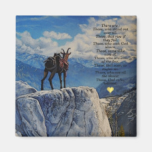 Íman Oberhalsi Pack Goat/Idaho Mountain/Poem/c/Heart M