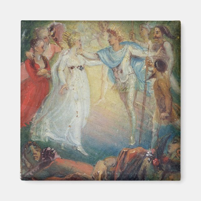 Íman Oberon e Titania do Sonho de Uma Noite de Verão (Frente)