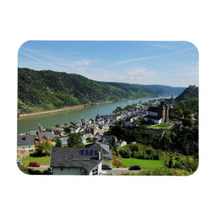 Íman Oberwesel na bacia do reno de meio